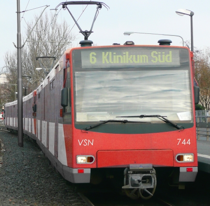 Linie 6 zum Klinikum Süd